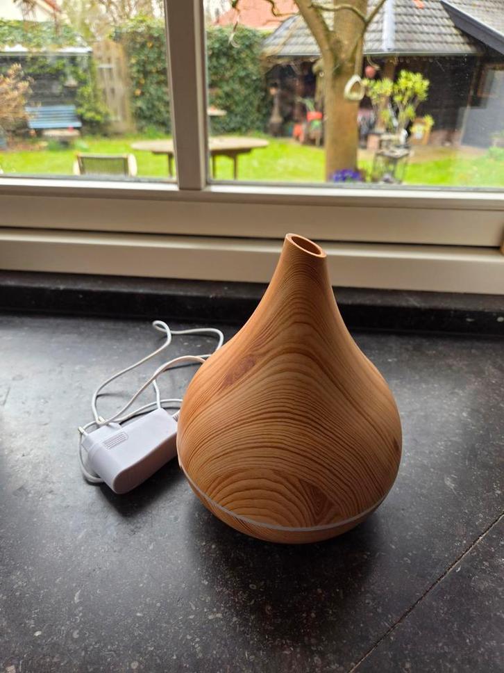 Aroma Diffuser Luchtbevochtiger Houtnerf, Huis en Inrichting, Woonaccessoires | Overige, Zo goed als nieuw, Ophalen of Verzenden