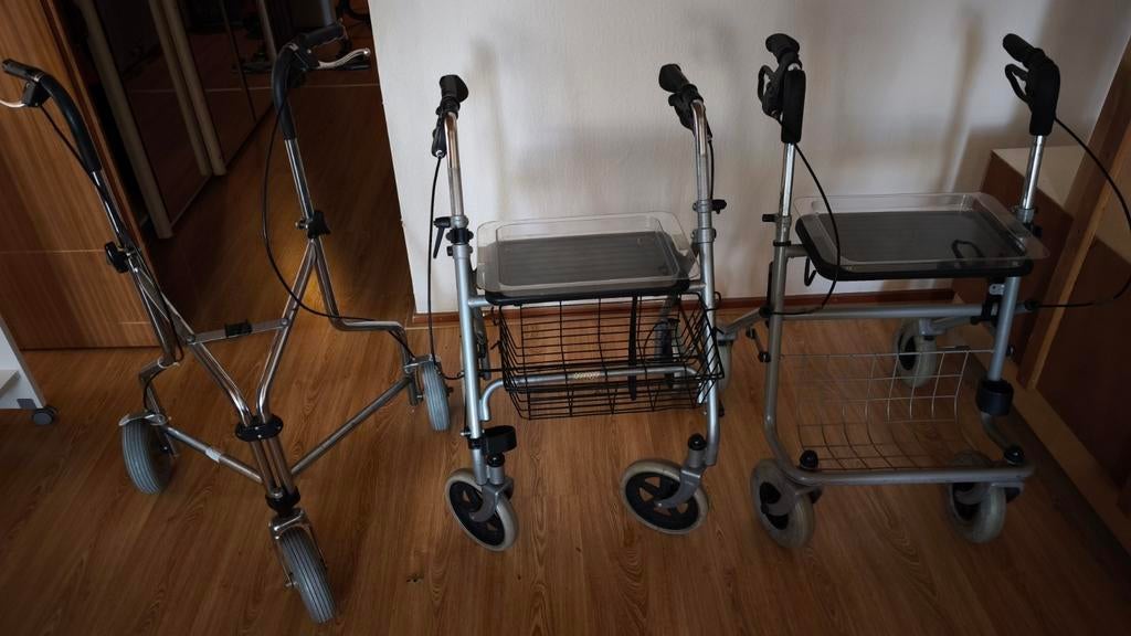 3 rollators, Diversen, Verpleegmiddelen, Ophalen of Verzenden
