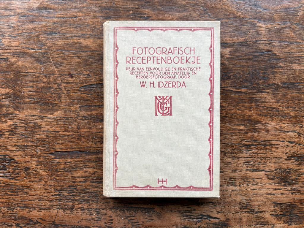 Fotografisch Receptenboekje - W. H. Idzerda, Boeken, Ophalen of Verzenden, Gelezen, Fotografie algemeen