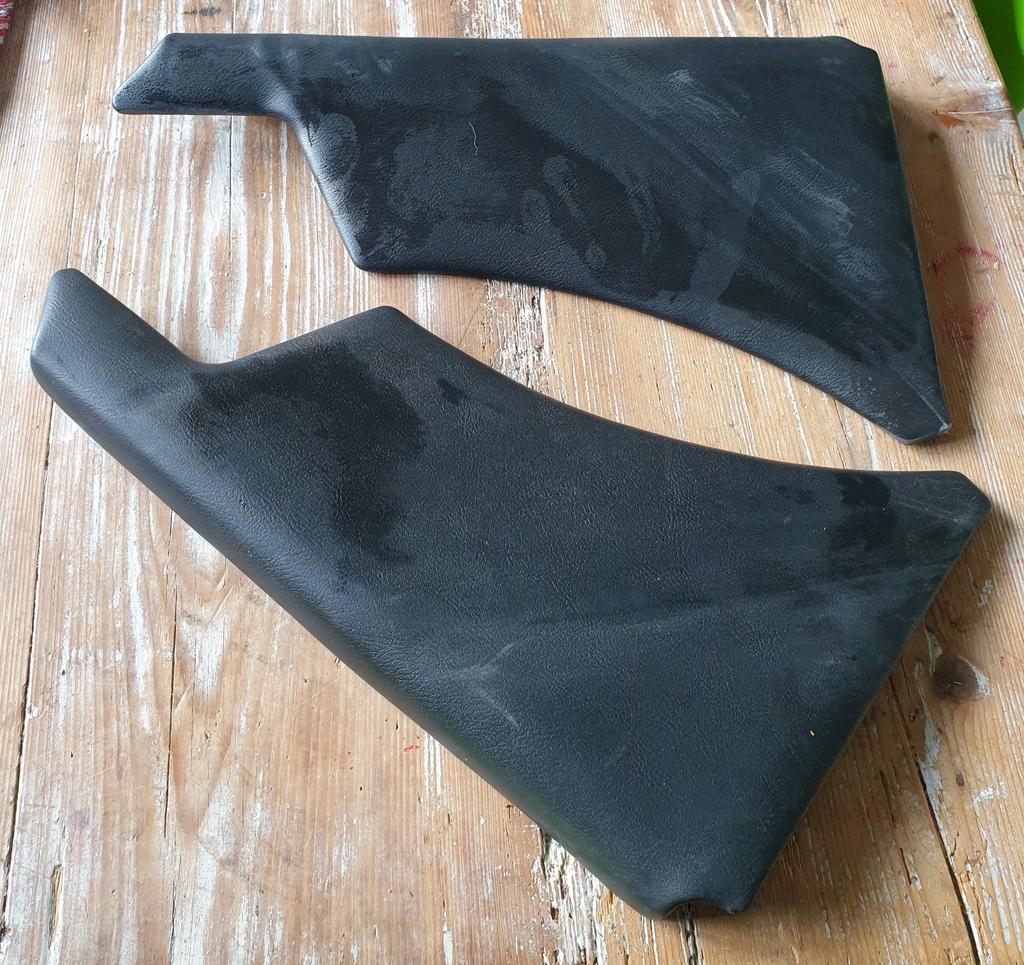 Zijpaneeltjes interieur achterbank volvo 144 zwart,, Auto-onderdelen, Interieur en Bekleding, Ophalen of Verzenden, Gebruikt