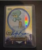 Spongebob Topps Chrome Squidward Autograph Rodger Bumpass, Ophalen of Verzenden, Overige figuren, Zo goed als nieuw, Plaatje, Poster of Sticker