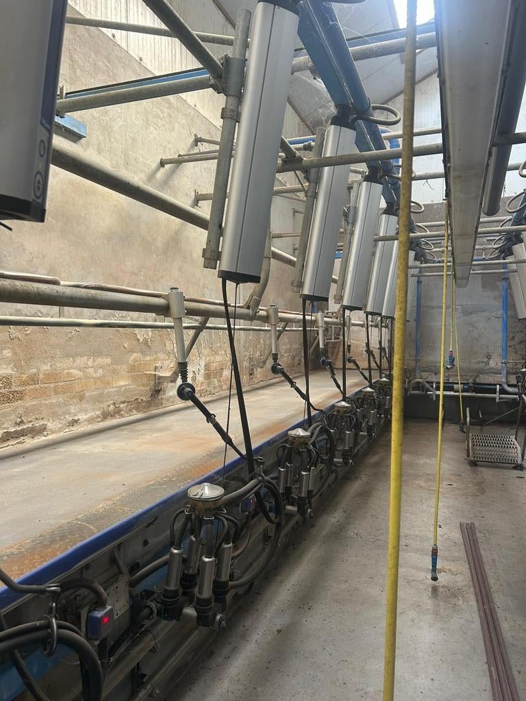 DeLaval melkstal 2x8 bouwjaar 2009, Ophalen of Verzenden