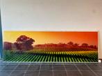 HOUTEN Schilderij wijngaard 4METER bij 1,35 METER, Ophalen