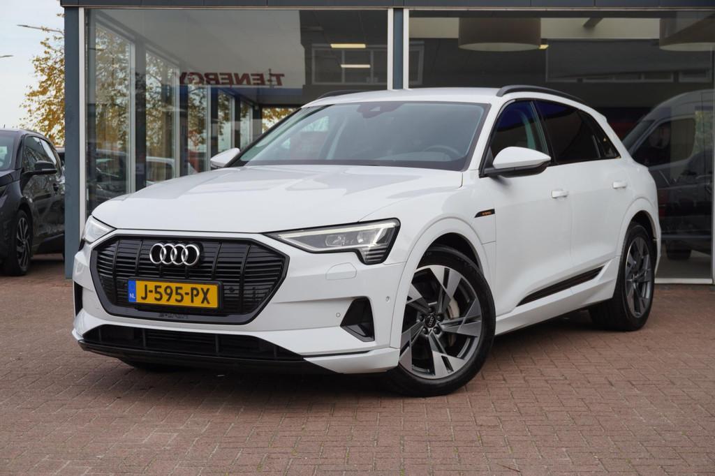 Audi E-tron 50 quattro Business edition 71 kWh Automaat | Vo, Auto's, Zwart, 71 kWh, Wit, 193 min