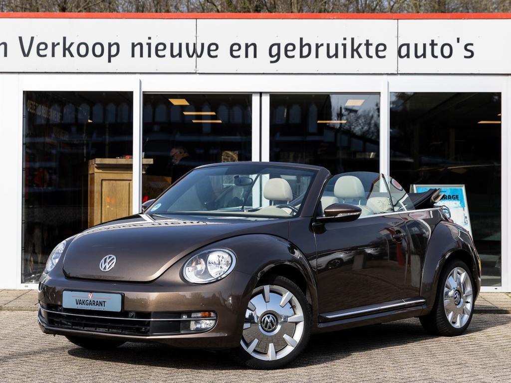 Volkswagen Beetle Cabriolet 1.2 TSI Design BlueMotion, Auto's, Volkswagen, Euro 5, Stof, Gebruikt, 4 cilinders