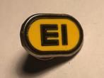 Emaille EI RADIOMERK Pin (Geel/Metaalkleur)., Verzenden, Zo goed als nieuw, Merk, Speldje of Pin