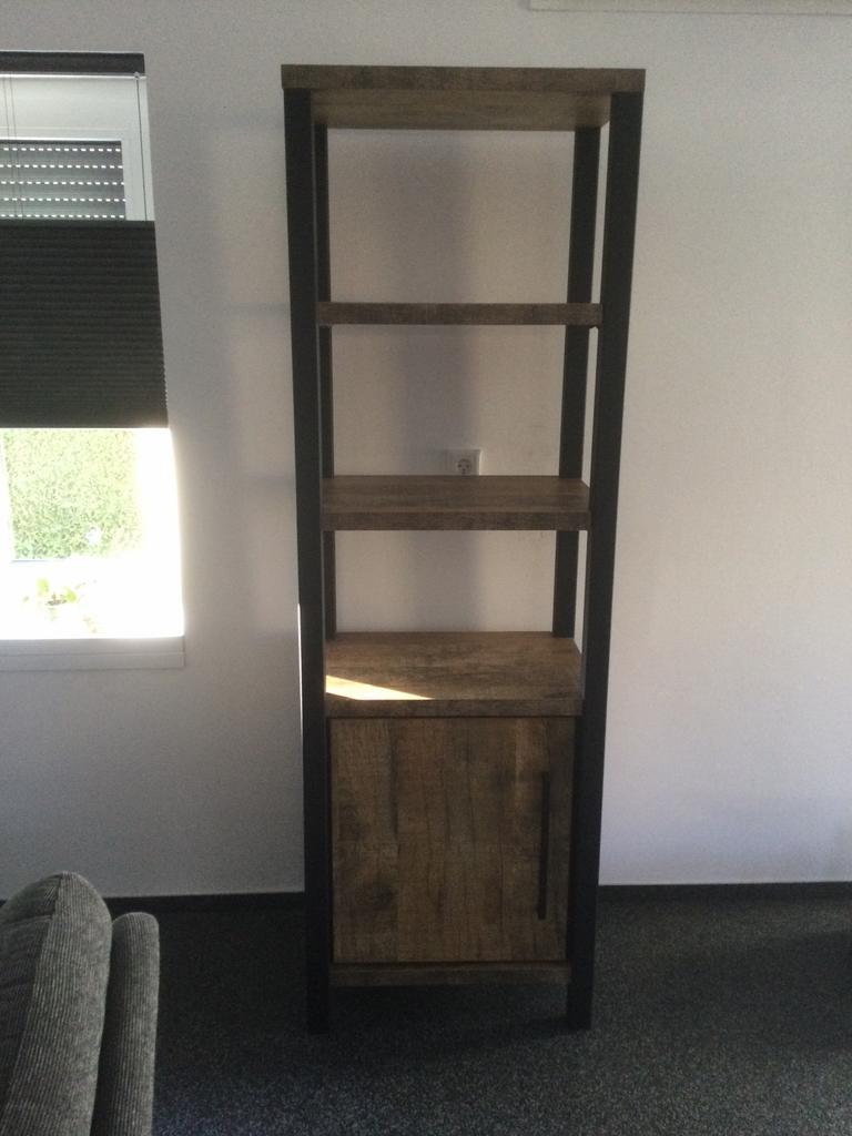 Te koop: boekenkast Wave ( gekocht bij HACO), Ophalen, 50 tot 100 cm, Zo goed als nieuw, Minder dan 100 cm