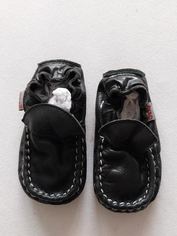 Oxxy zwart leren babyschoentjes maat 19 NIEUW, Kinderen en Baby's, Babykleding | Schoentjes en Sokjes, Nieuw, Jongetje of Meisje