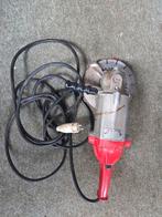 Oude slijpmachine met diverse opzetstukken, Ophalen of Verzenden, Gebruikt, Minder dan 700 watt, Werkbankslijpmachine