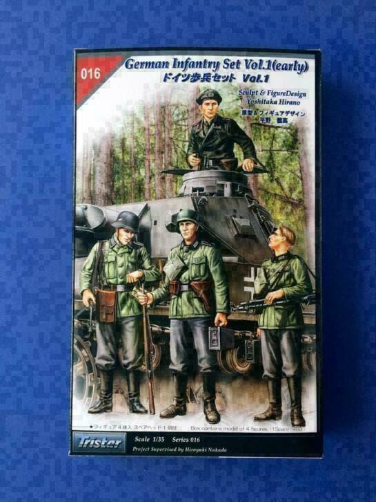 tristar 35016 WW2 German Infantry  1/35, Hobby en Vrije tijd, Modelbouw | Figuren en Diorama's, Ophalen of Verzenden, Nieuw, 1:35 tot 1:50
