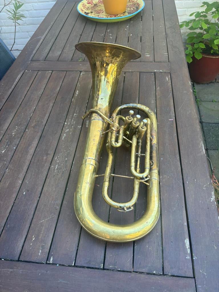 Conn Frontbell Bariton - Vintage Koperblaasinstrument, Ophalen, Gebruikt, Koperblazer