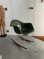 Vintage Eames Rocking Chair (RAR) – H. Miller - Forest Green, Huis en Inrichting, Fauteuils, Ophalen of Verzenden, Zo goed als nieuw