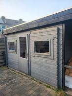 Houten hok met ramen GRATIS!, Ophalen, Tuinhuis, 250 tot 500 cm, 2 ramen