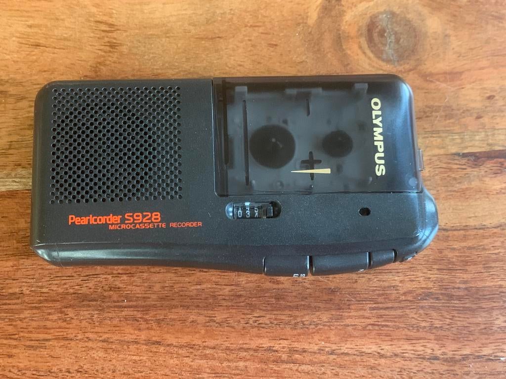 Olympus Pearlcorder 5928 - Micro Cassette Recorder, Ophalen, Gebruikt, Audio
