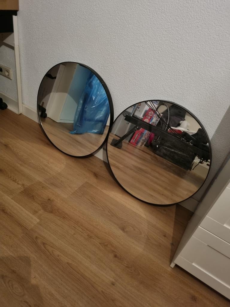 Nieuwe spiegels, Rond, Nieuw, Ophalen of Verzenden, Minder dan 100 cm