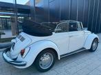 Prachtige Volkswagen Kever 1302 LS Karmann Cabriolet 1970, Auto's, Achterwielaandrijving, Zwart, Cabriolet, Wit
