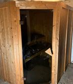 Finse Sauna met 8kw kachel, Sport en Fitness, Sauna, Ophalen, Zo goed als nieuw, Onderdelen