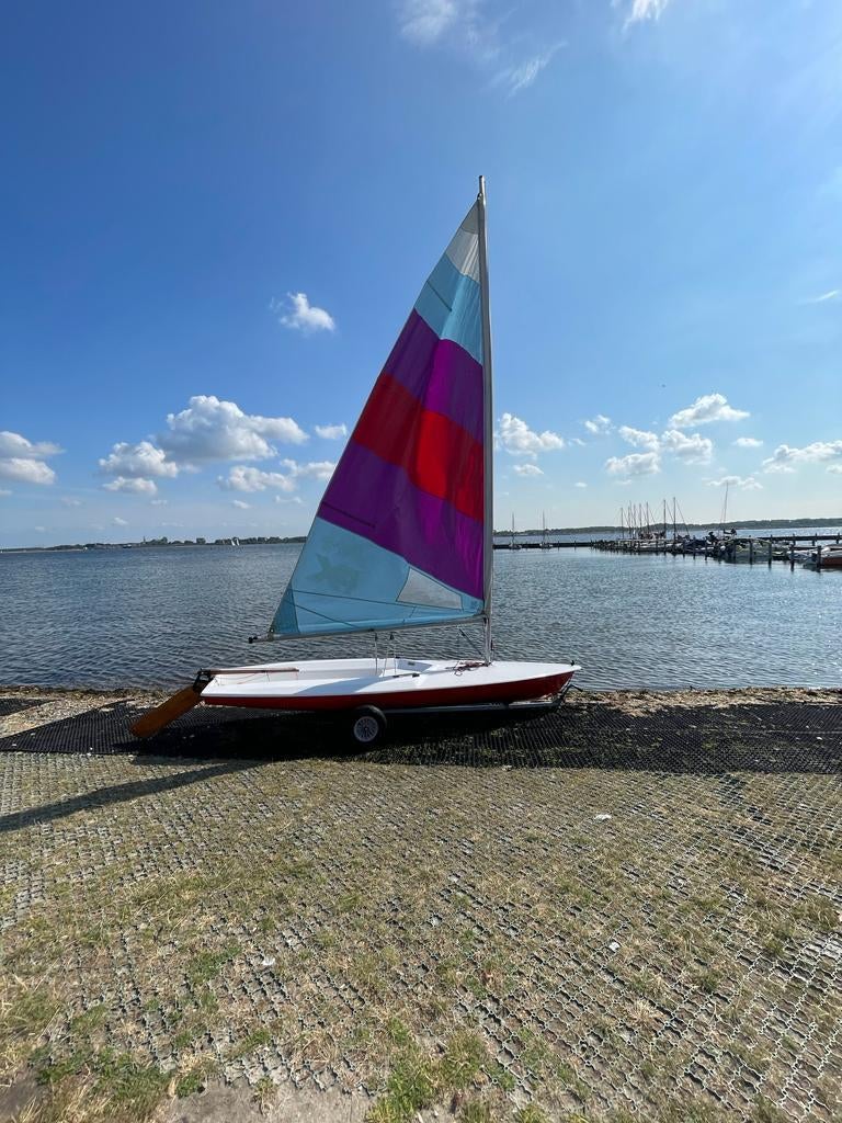 X4 te koop, Watersport en Boten, Zeilen en Zeiltoebehoren, Ophalen of Verzenden, Grootzeil, Minder dan 15 m²