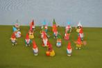 20 vintage David de Kabouter poppetjes van PVC, Ophalen of Verzenden, Gebruikt