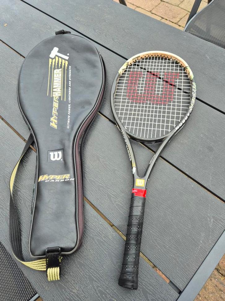 Wilson Hyper Hammer 5.3 tennisracket, Sport en Fitness, Tennis, Ophalen of Verzenden