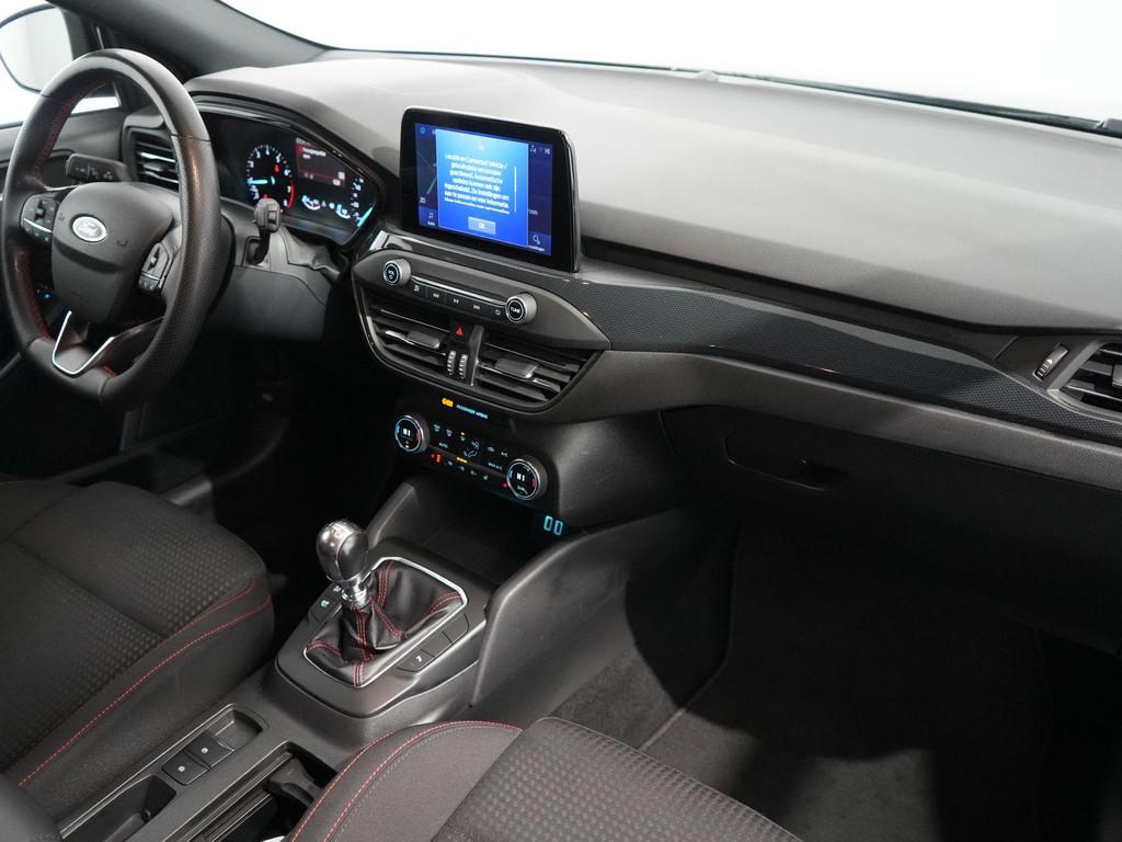 Ford Focus Wagon 1.0 EcoBoost Hybrid ST Line Business 125 PK, Auto's, Euro 6, Zwart, 19 km/l, Geïmporteerd