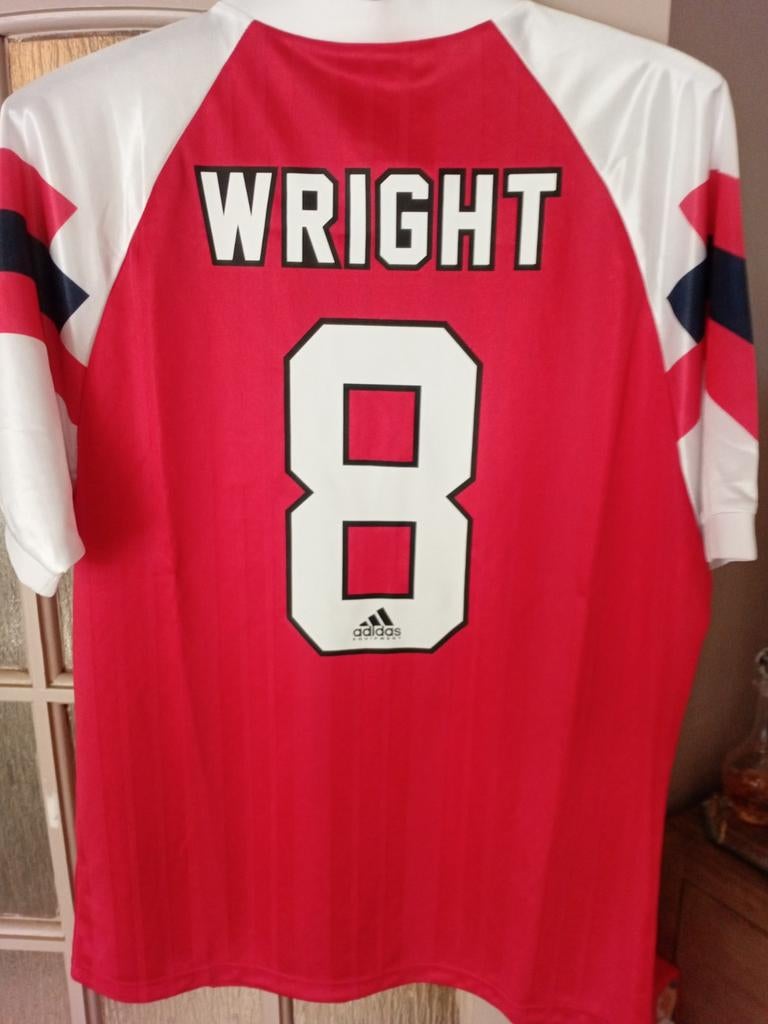 Arsenal voetbalshirt Wright 8 JVC Adidas, Maat L, Ophalen of Verzenden, Nieuw, Shirt