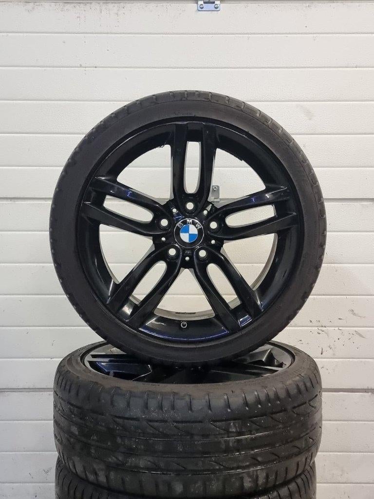 BMW Style 461M velgen 18" zwart breedset F20 F21 F22 F23, Auto-onderdelen, Banden en Velgen, Ophalen, 18 inch, Gebruikt, Velg(en)