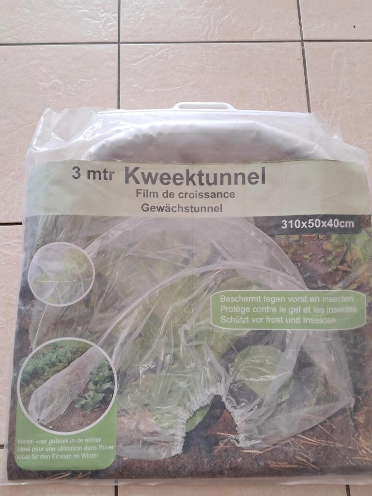 Kweektunnel 3 meter - Beschermt tegen de kou, nieuw !, Tuin en Terras, Ophalen of Verzenden, Nieuw