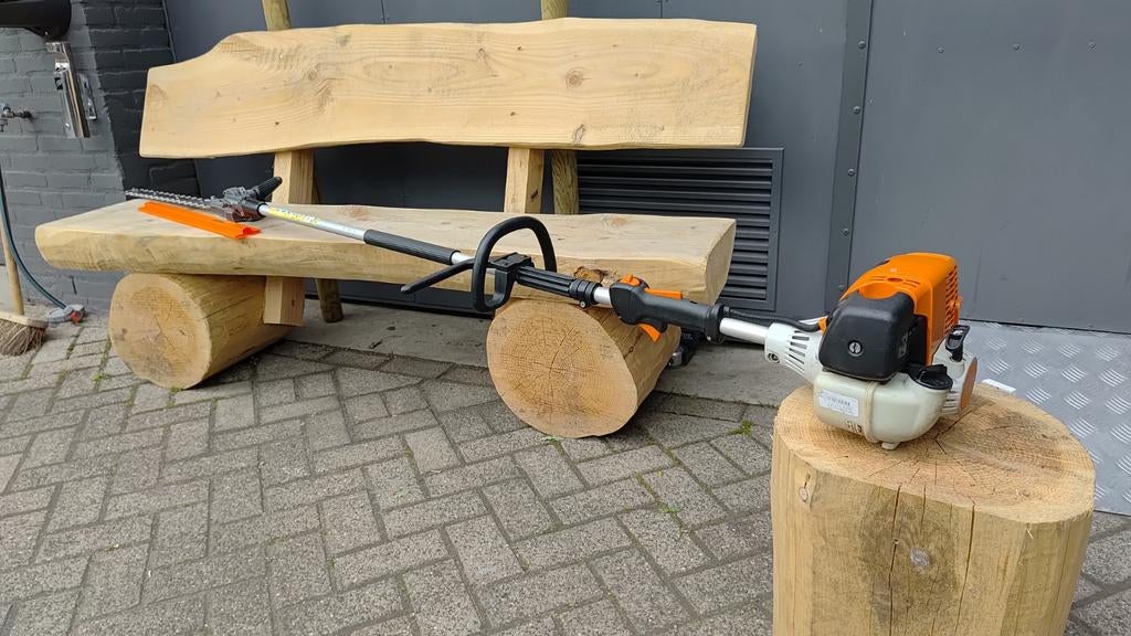 ZEER NETTE Stihl HL 100 Prof. Benzine Stokheggenschaar, Ophalen of Verzenden, Zo goed als nieuw, Benzine, Stihl