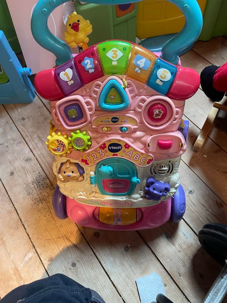VTech Baby Walker Loopauto - Interactief Speelplezier, Ophalen, Gebruikt, Overige typen, Met licht