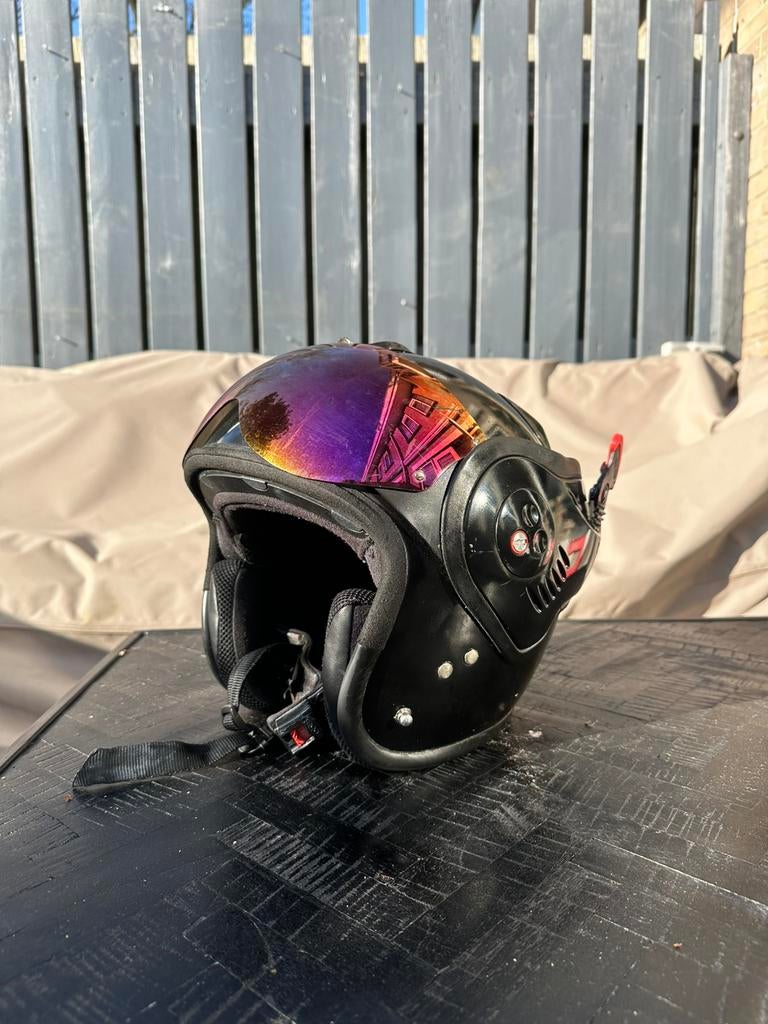 Roof Boxer Helm Maat S/M, Motoren, Kleding | Motorhelmen, M, Systeemhelm, Tweedehands, Ophalen