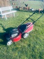 Grasmaaier met aandrijving - Werkt goed, direct te gebruiken, Cirkelmaaier, Gebruikt, Ophalen of Verzenden, Opvangbak