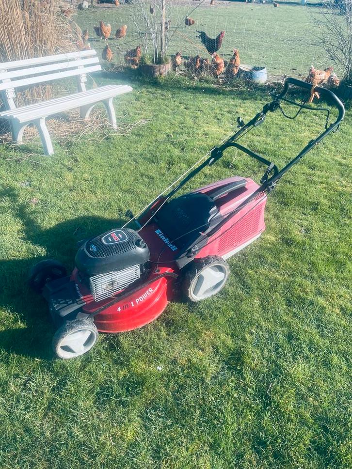 Grasmaaier met aandrijving - Werkt goed, direct te gebruiken, Tuin en Terras, Grasmaaiers, Gebruikt, Benzine-grasmaaier, 40 t/m 49 cm