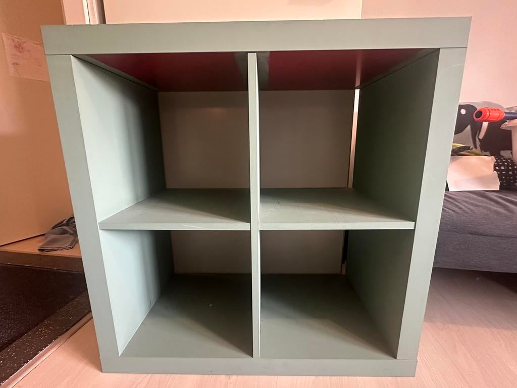 Ikea Kallax Kast 4 vakken, Huis en Inrichting, Ophalen, 50 tot 100 cm, Zo goed als nieuw, Minder dan 100 cm