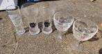 Gratis Westmalle, van Slag en Peroni glas glazen, Verzamelen, Ophalen, Gebruikt, Overige typen