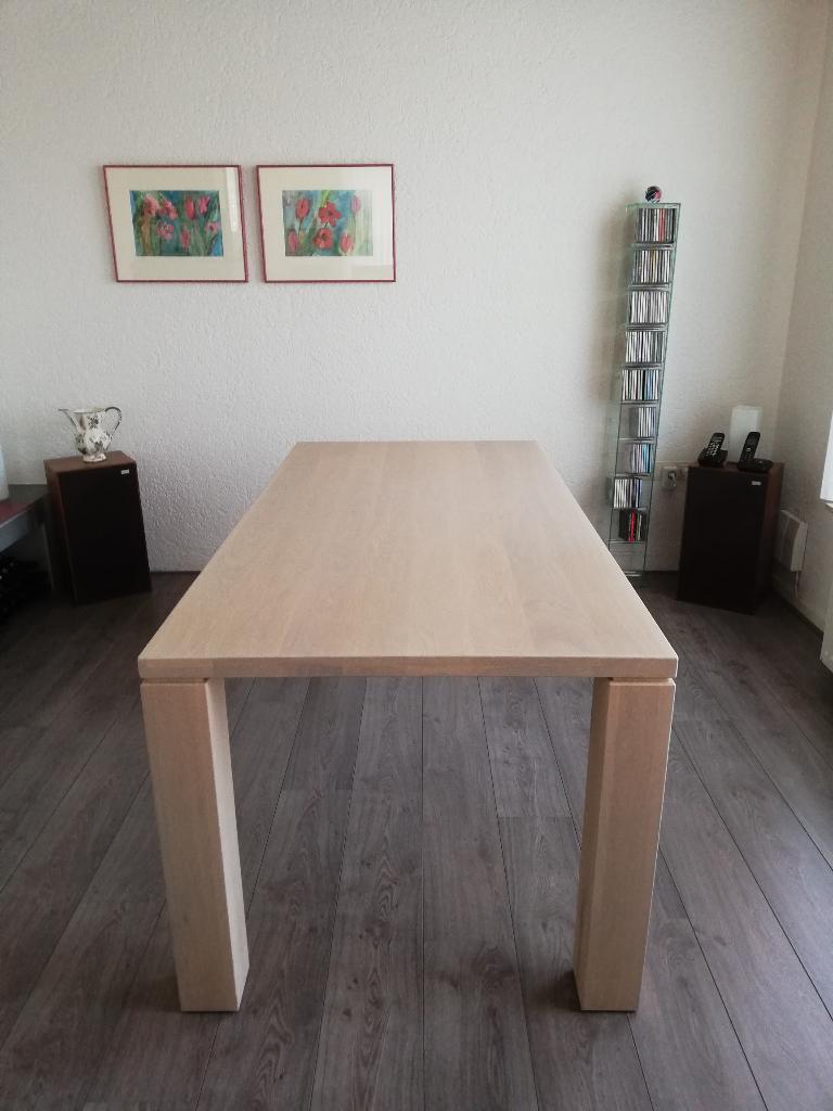 Eetkamertafel, Huis en Inrichting, Tafels | Eettafels, Ophalen, Gebruikt, Design, Eikenhout