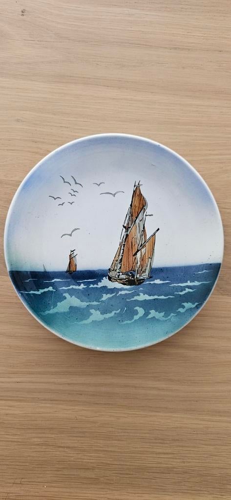 Antiek wand/sierbord Makkum,, Ophalen of Verzenden