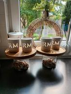 2 Rivièra Maison glazen etagères cake stand, Ophalen, Zo goed als nieuw