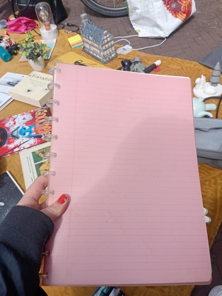 Notitieschrift, Ophalen of Verzenden