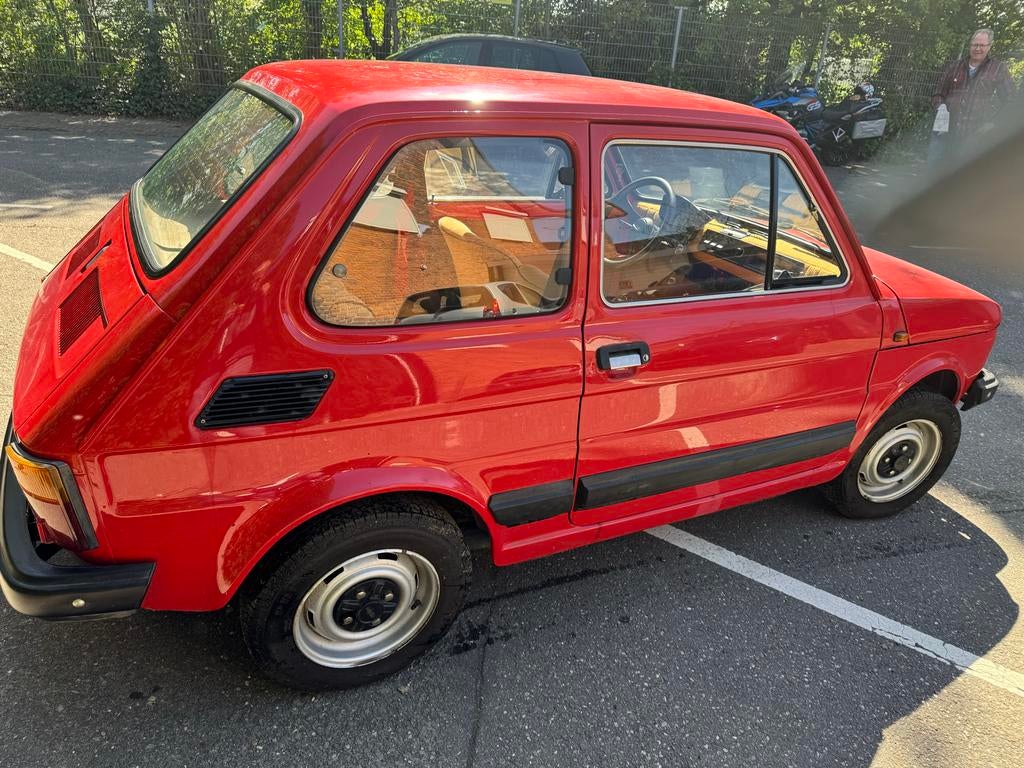 Fiat 126 0.6 Personal 1977 Rood, Auto's, 600 kg, 594 cc, Origineel Nederlands, Handgeschakeld