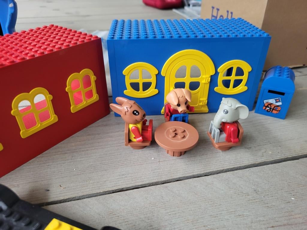 Fabuland huis/ garage set, Ophalen of Verzenden, Gebruikt