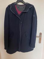 blauwe damesjas met/zonder bontkraag Marco Polo maat 36, Ophalen, Gedragen, Maat 36 (S), Blauw