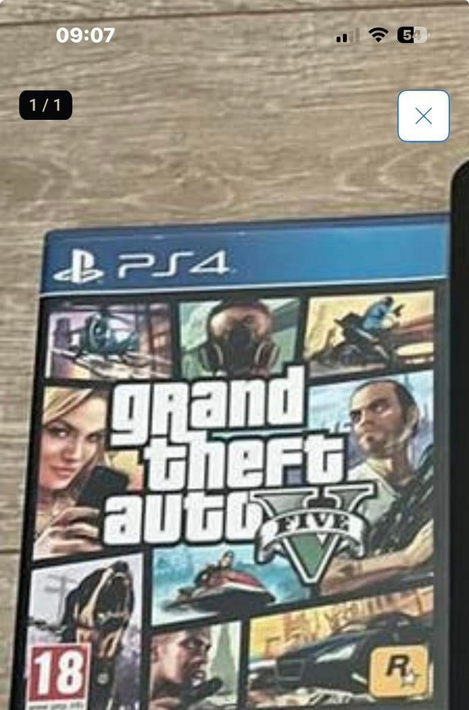 GTA 5 voor ps4, Avontuur en Actie, Vanaf 18 jaar, 1 speler, Ophalen of Verzenden