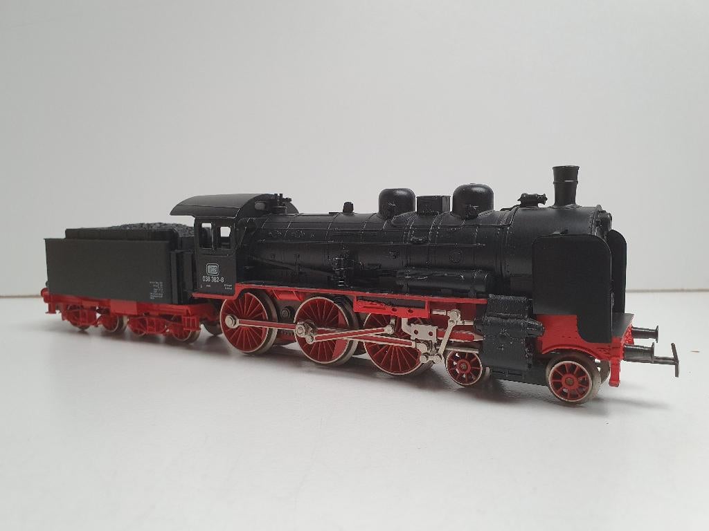 MARKLIN H0 3099.20 Stoomloc BR 038 382-8 Delta digitaal, Hobby en Vrije tijd, Modeltreinen | H0, Wisselstroom, Gebruikt, Locomotief