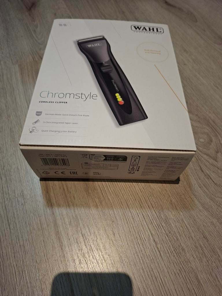 Wahl Chromstyle Accu Tondeuse - Goede Staat, Witgoed en Apparatuur, Persoonlijke-verzorgingsapparatuur, Ophalen of Verzenden, Gebruikt