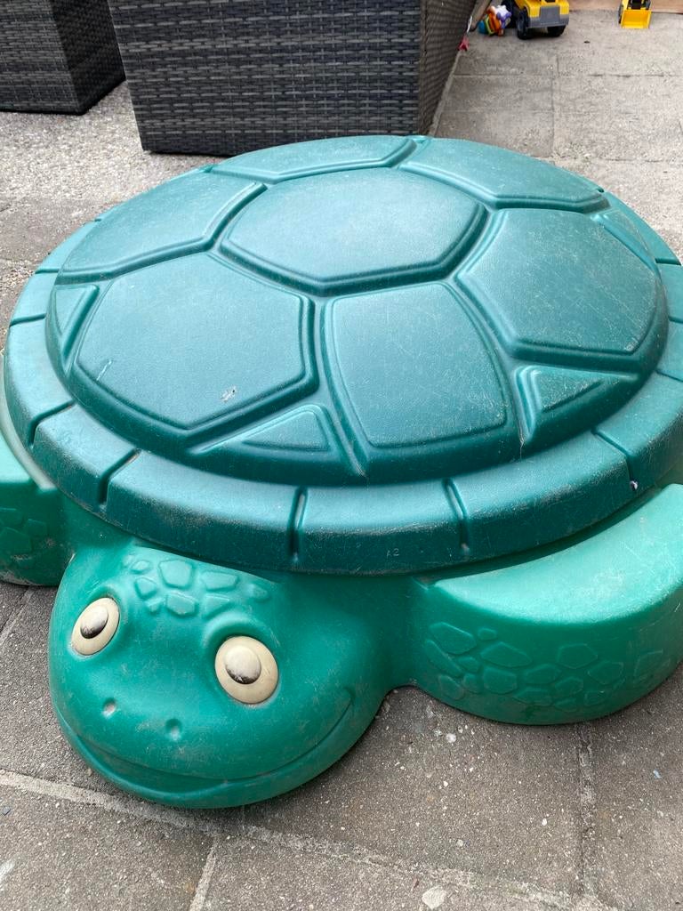 Little Tikes Schildpad Zandbak - Gebruikt, Ophalen, Gebruikt