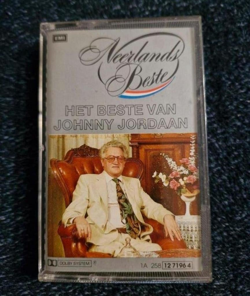 Cassettebandje Johnny Jordaan, Ophalen of Verzenden, Zo goed als nieuw, Nederlandstalig, 1 bandje