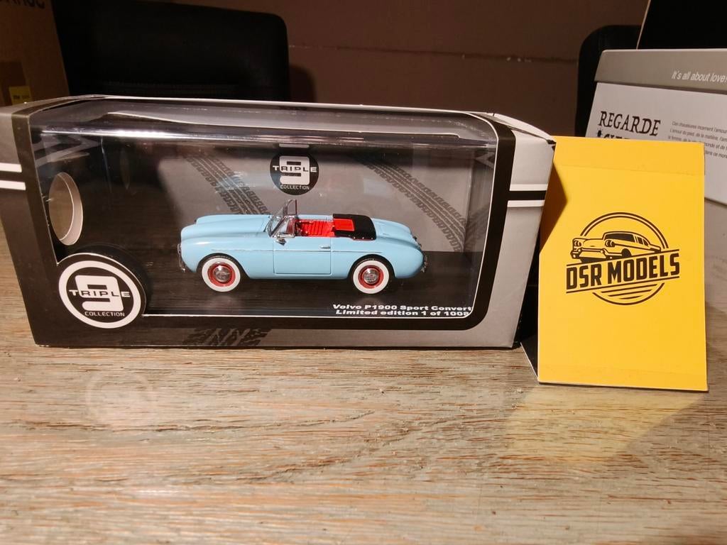 1:43 Volvo P1900 Sport convertible, Overige merken, S, Auto, R