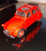 Welly - 2x citroen 2cv- rood en creme, Ophalen of Verzenden, Nieuw, Auto