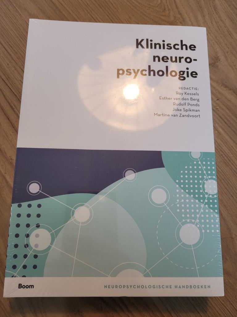 Nieuw: Studieboek Klinische Neuropsychologie, Boeken, Ophalen of Verzenden, Nieuw, WO
